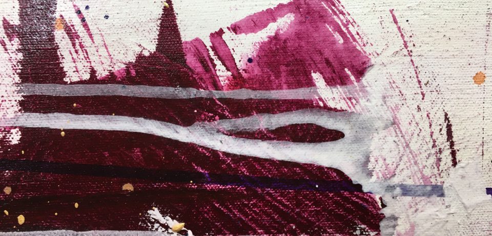 Detail: By the Rivers of Babylon, 2016. acrylic on canvas.